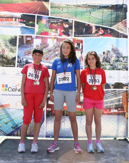 Los escolares cehegineros obtienen doce podios en la final regional de duatlón - 3, Foto 3
