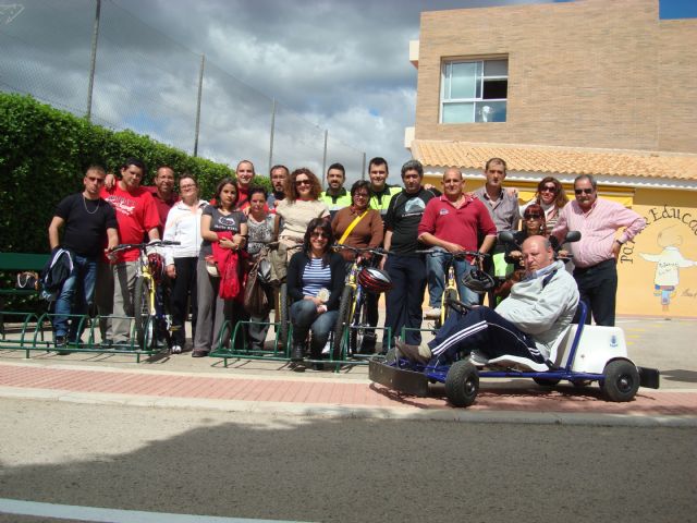 Los usuarios del Servicio de Apoyo Psicosocial participan en las jornadas de educación vial, Foto 3