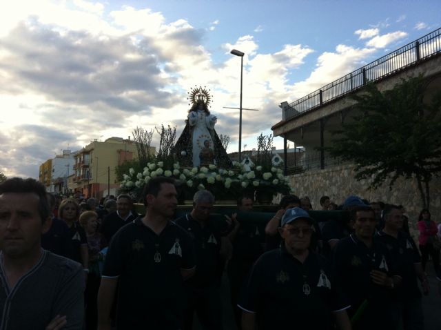 Cientos de personas reciben a la Virgen de la Esperanza - 1, Foto 1