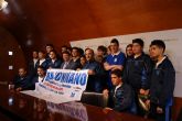 El Alcalde de Lorca felicita a la seccin de Balonmano de Eliocroca por los excelentes resultados logrados en esta temporada