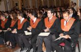 Los ingenieros de Edificacin de la UCAM reciben sus Becas y Diplomas acreditativos