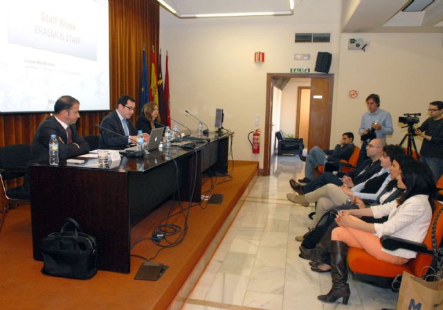 Personal no docente de universidades europeas pasa una semana en la Universidad de Murcia - 3, Foto 3