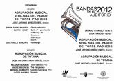 La Agrupación Musical de Totana actuará el próximo sábado 12 de mayo en el auditorio 