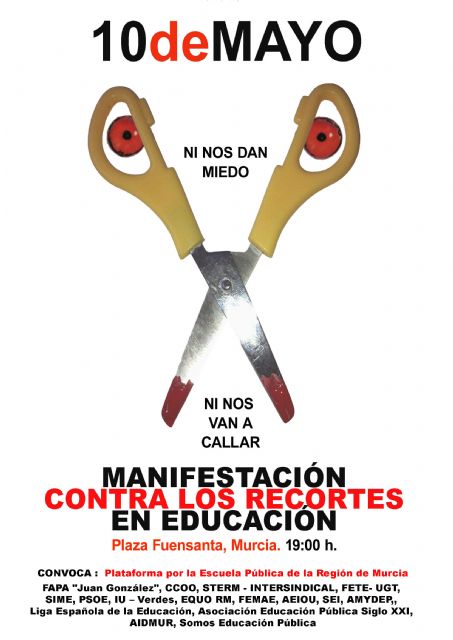 El Comité de Resistencia de la Enseñanza Pública no Universitaria participará en la manifestación del próximo jueves 10 de mayo - 1, Foto 1