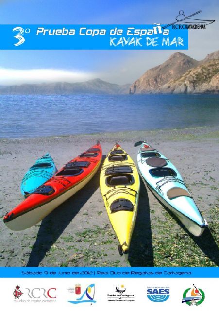 Cerca de 150 deportistas competirán en Cartagena en la tercera prueba de la Copa de España de Kayak de Mar - 1, Foto 1