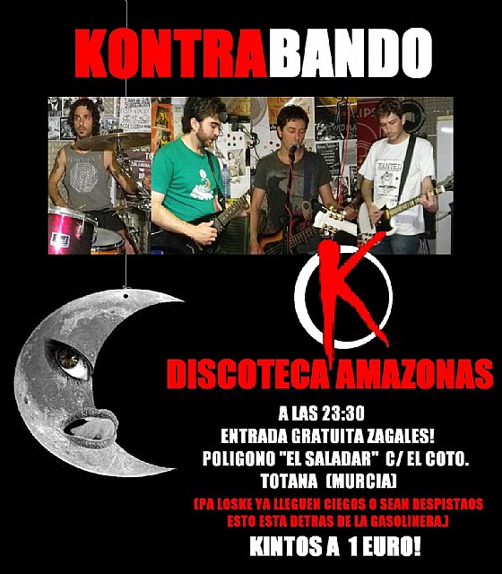 El grupo ‘Kontrabando’ vuelve a actuar en directo este viernes 11 de mayo, Foto 1