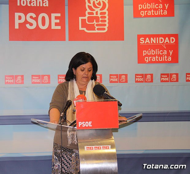 Rueda de prensa PSOE Totana 10/05/2012, Foto 1