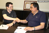 La Asociaci�n de Comerciantes de Totana y Totana.com firman un convenio de colaboraci�n para la promoci�n on-line del comercio