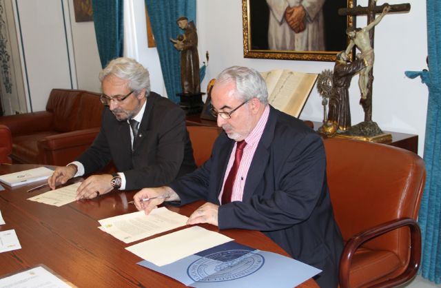 La UCAM firma un convenio de colaboración internacional con la Fundación Dharma - 1, Foto 1