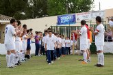 Caravaca celebra el ascenso de su equipo de fúlbol y homenajea al conjunto benjamín