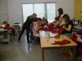 11 mujeres participan en un taller de costura gestionado por Proyecto Abraham en colaboración con el Ayuntamiento de Bullas