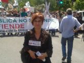 IU-Verdes se suma a la manifestación de la UMU contra los recortes