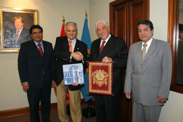 La Cámara de Comercio de Lorca firma un acuerdo de cooperación con la Cámara de Comercio de Lima (Perú) - 1, Foto 1