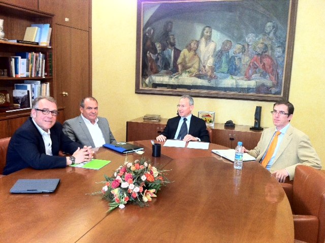 Reunión de representantes del Ayto. Moratalla y la Confenderación Hidrográfica del Segura - 1, Foto 1