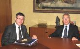 El presidente de la CHS se reúne con el alcalde de la localidad murciana de Torre Pacheco