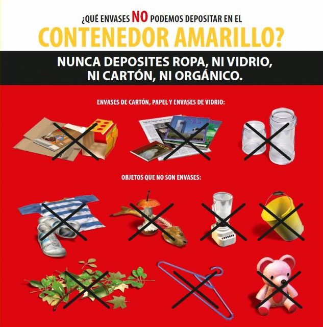 Ropa, juguetes y menaje, los principales intrusos en los contenedores amarillos - 4, Foto 4