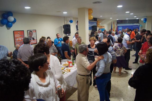 La familia del PP hace balance de la gestión de austeridad y responsabilidad política del equipo de gobierno del PP en el primer aniversario de gobierno municipal, Foto 4