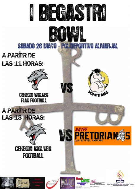 Nace el torneo de fútbol americano 'Begastri Bowl' - 1, Foto 1