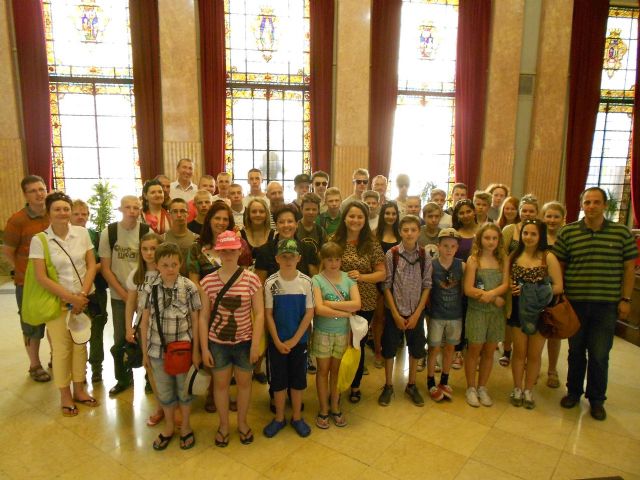 María Dolores Sánchez da la bienvenida a los profesores y alumnos que participan en el proyecto Comenius promovido por el colegio Antonio de Nebrija - 1, Foto 1