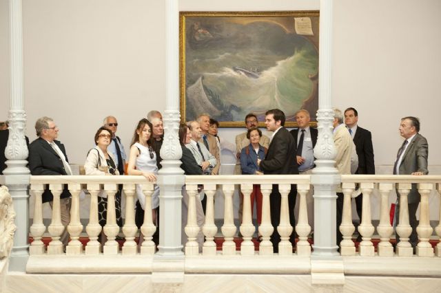 Una representación del Instituto de Estudios de la Defensa Nacional de Francia visita Cartagena - 2, Foto 2