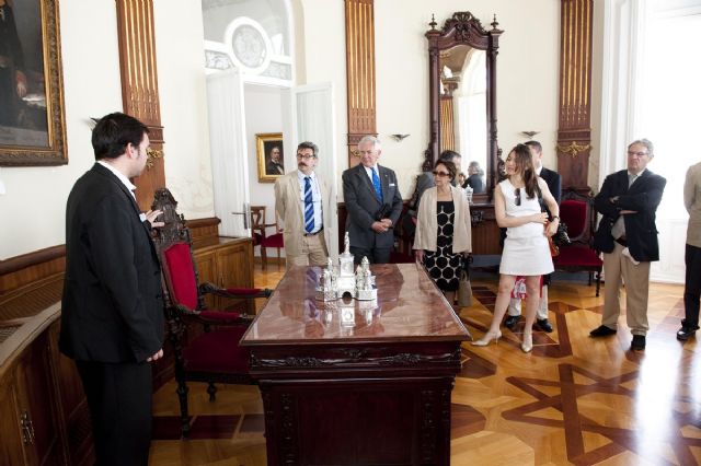 Una representación del Instituto de Estudios de la Defensa Nacional de Francia visita Cartagena - 3, Foto 3