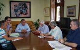 El alcalde de Águilas se reune con los representantes sindicales de UGT y CCOO