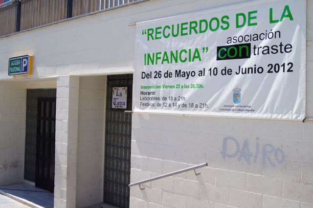 La asociación cultural de pintores Con-Traste inaugura mañana su exposición Recuerdos infantiles, Foto 1