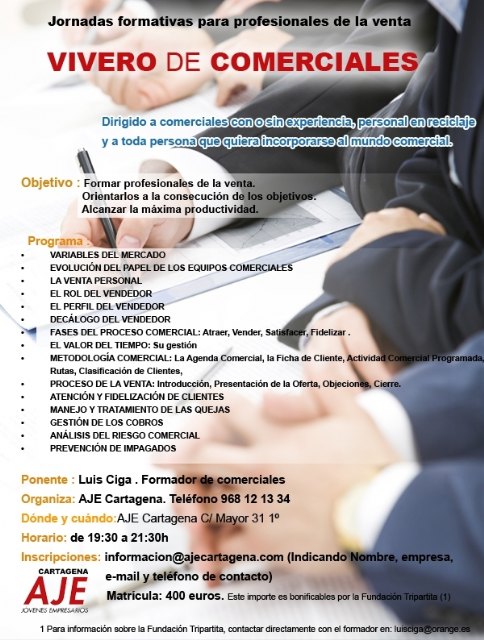 El vivero de comerciales de AJE Cartagena da sus primeros frutos - 1, Foto 1