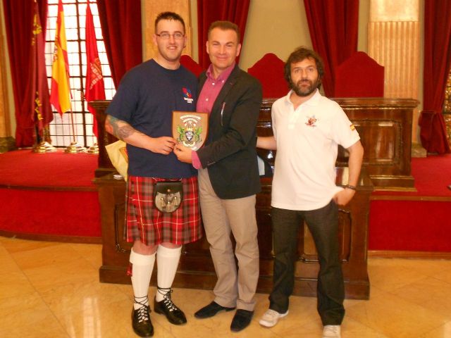 Miguel Cascales ofrece una recepción a los participantes en el intercambio - 2, Foto 2