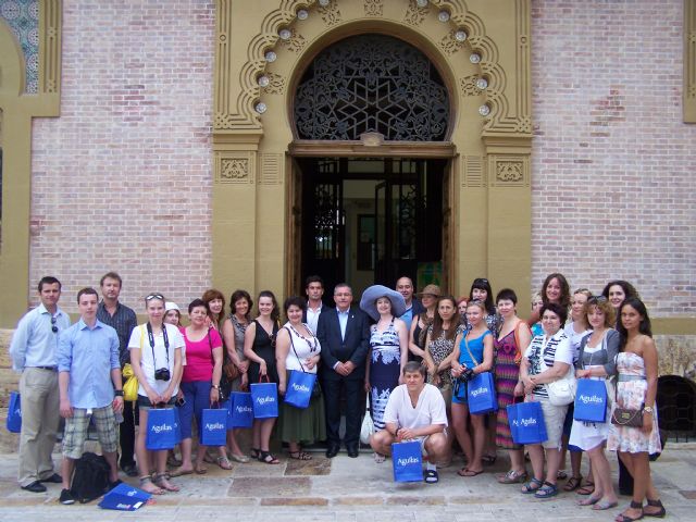 El alcalde de Águilas recibe a 26 agentes de viaje del turoperador ruso Versa Tours - 1, Foto 1