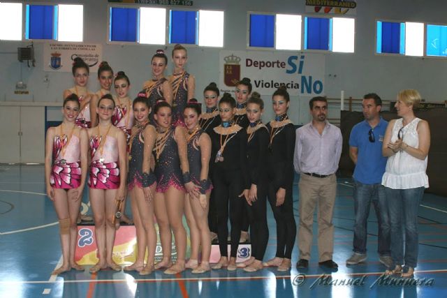 El club Cronos JM Puente Tocinos brilla en el VII Villa de Las Torres de gimnasia rítmica - 1, Foto 1