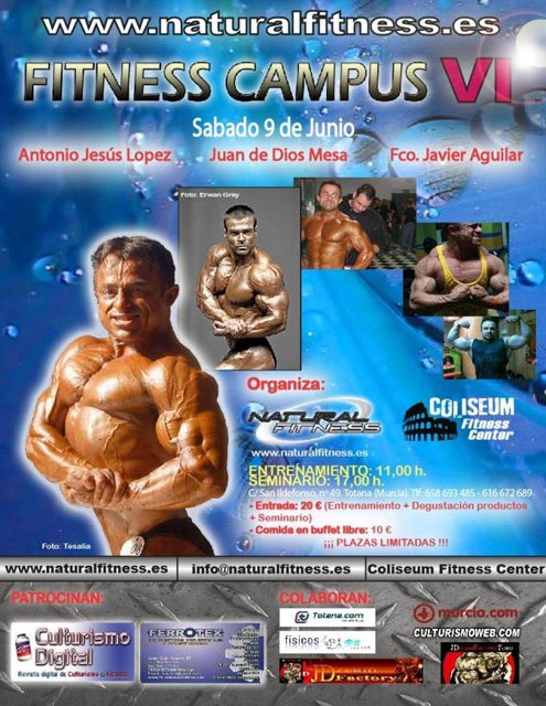 EL VI Fitness Campus tendrá lugar el próximo 9 de junio en Totana, Foto 1