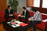 El alcalde de Lorquí se reúne con el Consejero de Cultura y Turismo