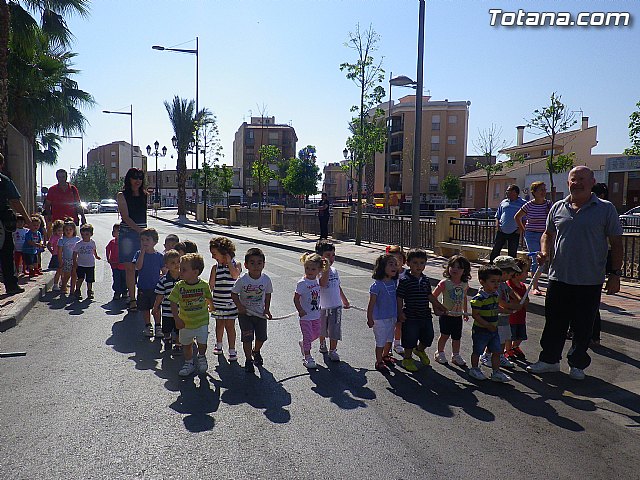 Alumnos de la Escuela Infantil Municipal 