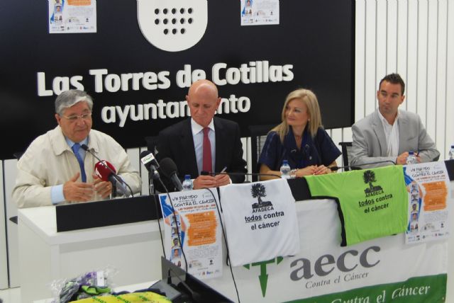 Pedro León, Valera, Botía y Abel Resino, en Las Torres de Cotillas contra el cáncer - 1, Foto 1