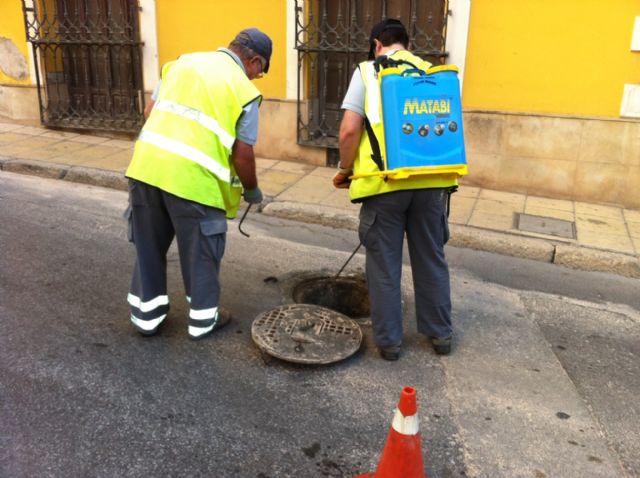 Se realiza un tratamiento de choque de desinsectación y desratización, Foto 1