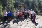 Más	de 100 mayores participan en rutas de senderismo en la Sierra de Carrascoy