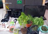 La Guardia Civil desarticula dos puntos de venta de droga, en guilas y Puerto Lumbreras