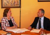 El presidente de la CHS se reúne con la consejera de Agricultura de Castilla-La Mancha
