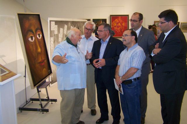 La Fundación Coronado-Sotelino expone sus obras en el Auditorio de Águilas - 1, Foto 1