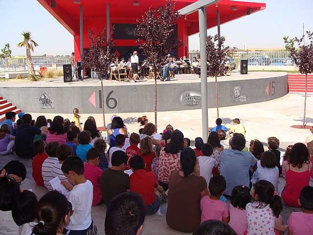 La banda municipal acerca la música en directo a más de 150 niños de San Pedro del Pinatar - 1, Foto 1