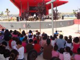 La banda municipal acerca la música en directo a más de 150 niños de San Pedro del Pinatar
