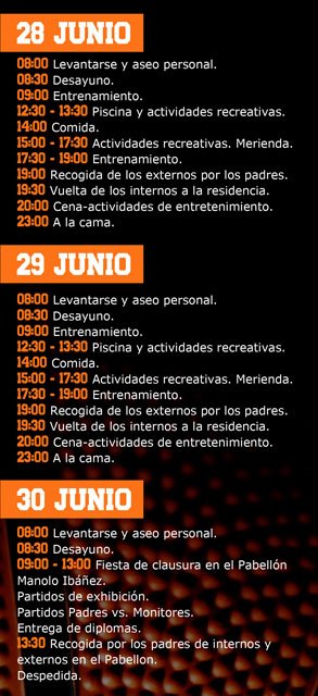 Totana acogerá el I Campus Fran Murcia del 25 al 30 de junio, Foto 4