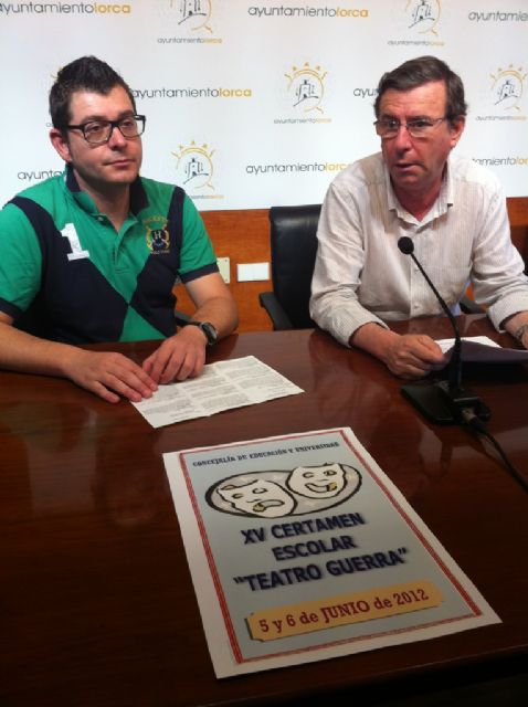 Más de 300 alumnos de 9 colegios lorquinos participan desde mañana en la XV Edición del Certamen de Teatro Escolar Teatro Guerra - 1, Foto 1