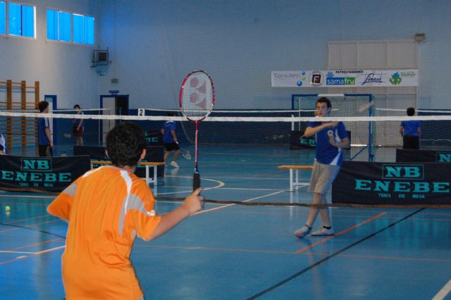 Las jóvenes promesas del bádminton regional brillan en Las Torres de Cotillas - 1, Foto 1