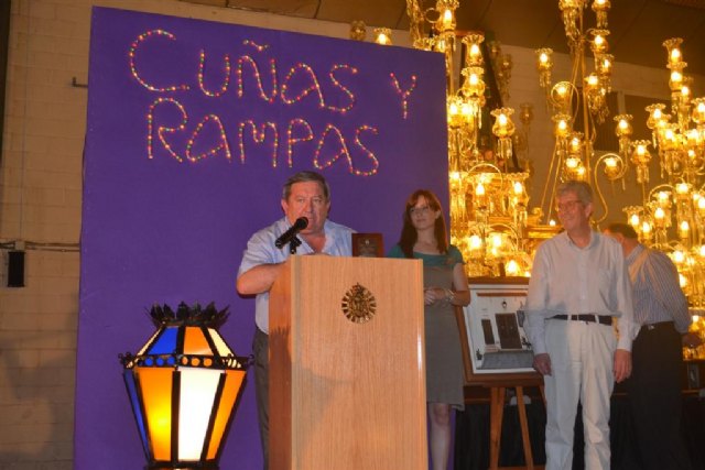 La Unión Musical de Torre-Pacheco recibe una de las cuñas de la cofradía de Nuestro Padre Jesús Nazareno (Marrajos) de Cartagena - 1, Foto 1