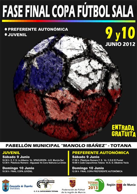 Totana acogerá los días 9 y 10 de junio la fase final de Copa de Fútbol Sala en las categorías de preferente autonómica y juvenil, Foto 3