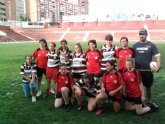 La chicas del Club de Rugby de Totana debutan en el III Campeonato de Escuelas de Rugby