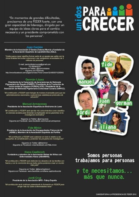 El totanero Juan Carrión lidera la candidatura Unidos para crecer en la asamblea de FEDER 2012, Foto 2