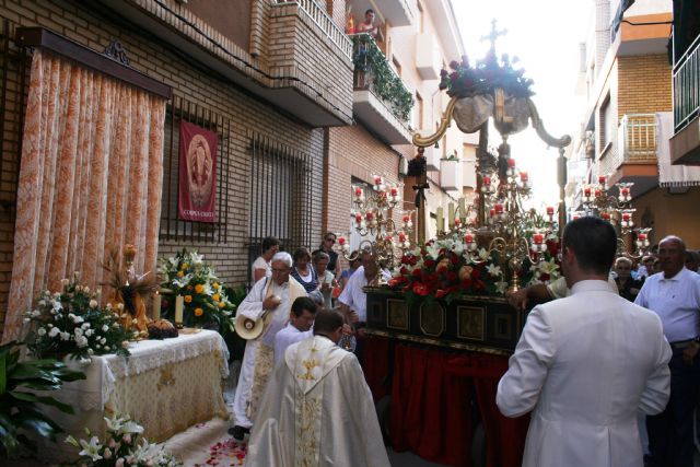 El Corpus Christi recorrer las calles de Puerto de Mazarrn el domingo a las 8 de la tarde, Foto 1